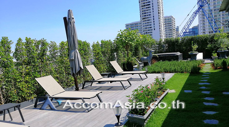  1 br Apartment For Rent in Sukhumvit ,Bangkok BTS Thong Lo at Panoramic view on rooftop AA10941