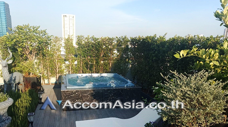  1 br Apartment For Rent in Sukhumvit ,Bangkok BTS Thong Lo at Panoramic view on rooftop AA10941