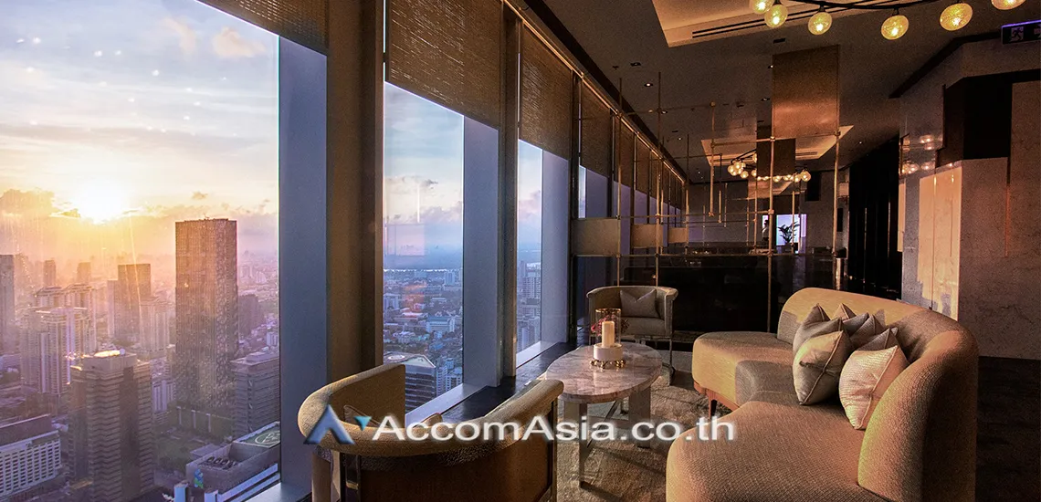  3 br Condominium for rent and sale in Silom ,Bangkok BTS Chong Nonsi at The Ritz Carlton Residences AA42034