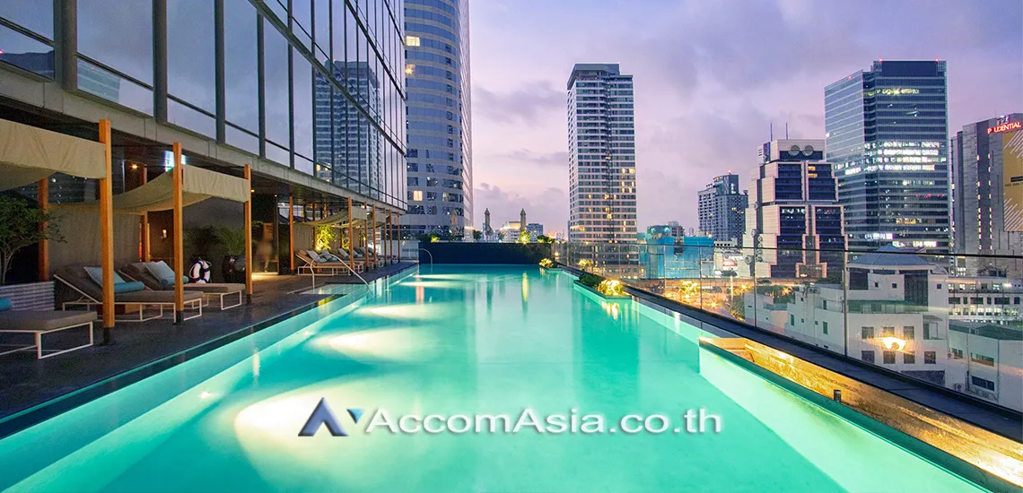  2 br Condominium For Rent in Silom ,Bangkok BTS Chong Nonsi at The Ritz Carlton Residences AA45797