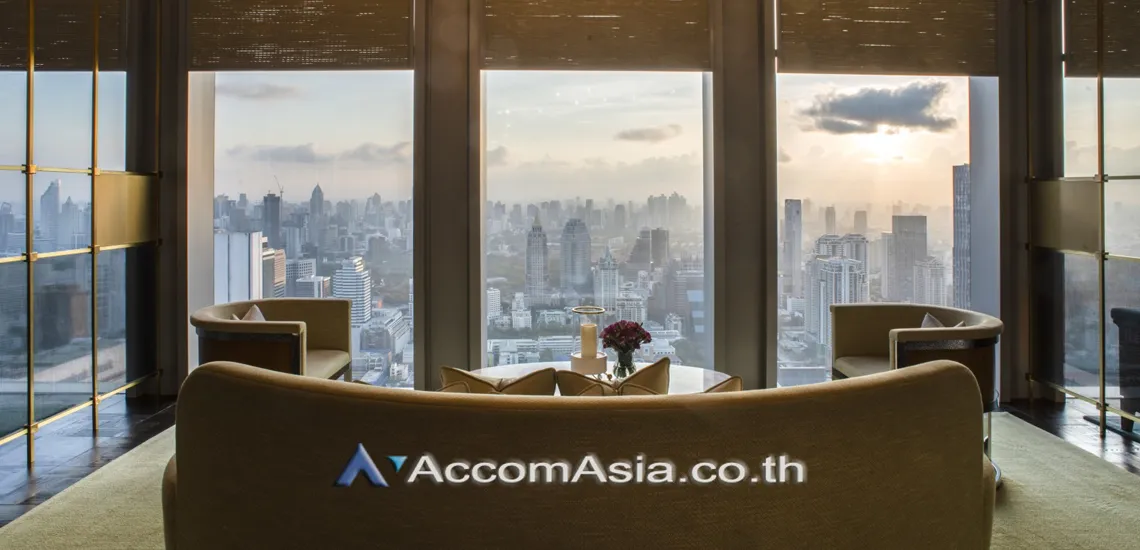  3 br Condominium for rent and sale in Silom ,Bangkok BTS Chong Nonsi at The Ritz Carlton Residences AA42034