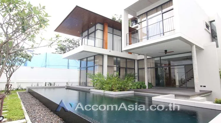  4 br House For Rent in Sukhumvit ,Bangkok BTS Phrom Phong at House with Private Pool AA12760