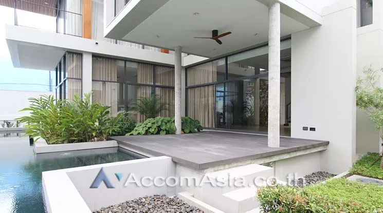  4 br House For Rent in Sukhumvit ,Bangkok BTS Phrom Phong at House with Private Pool AA35061