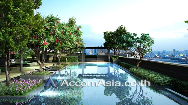  2 br Condominium For Rent in Ploenchit ,Bangkok MRT Hua Lamphong at The Room Rama 4 AA42399