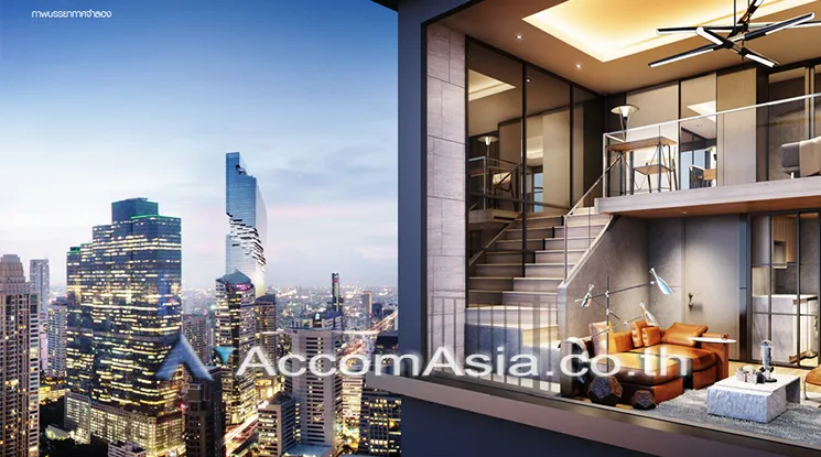  2 br Condominium For Rent in Sathorn ,Bangkok BTS Chong Nonsi at Knightsbridge Prime Sathorn Condominium AA46563