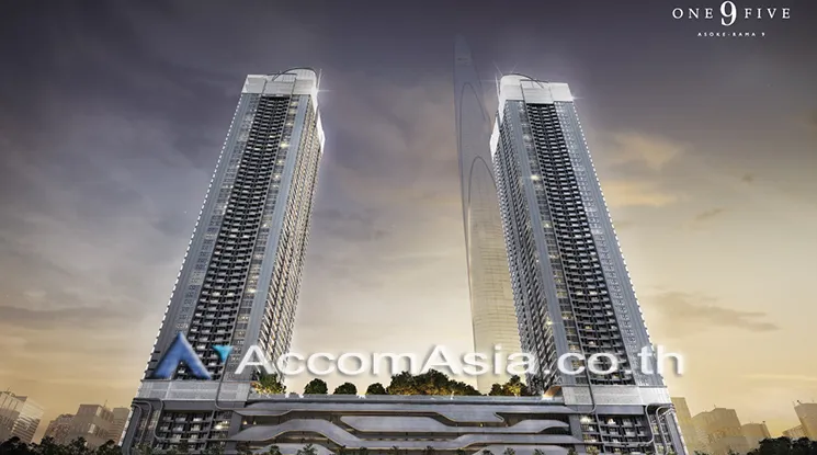  2 br Condominium for rent and sale in Ratchadaphisek ,Bangkok MRT Rama 9 at One9Five Asoke Rama 9 AA44162