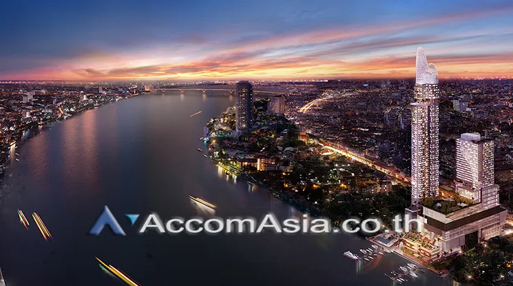  2 br Condominium For Rent in Rama 3 ,Bangkok BRT Rama IX Bridge at Canapaya Riverfront Residence AA46595