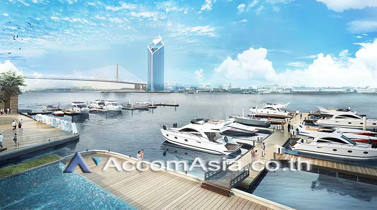  5 br Condominium For Sale in Rama 3 ,Bangkok BRT Rama IX Bridge at Canapaya Riverfront Residence AA44393