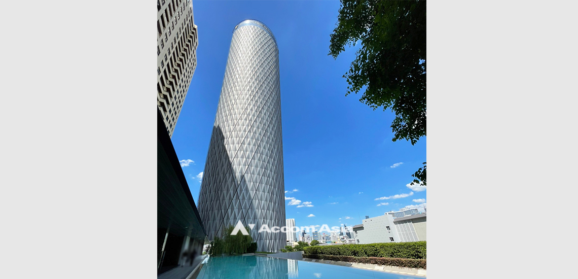  2 br Condominium For Sale in Charoen Nakhon ,Bangkok BTS Krung Thon Buri at Banyan Tree Residences Riverside AA32489