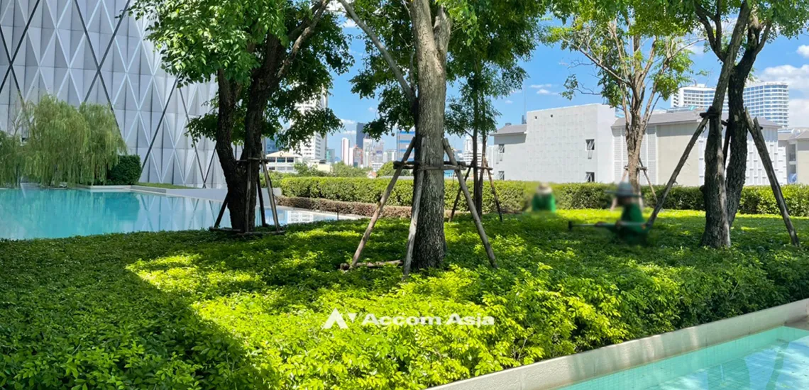  2 br Condominium For Rent in Charoen Nakhon ,Bangkok BTS Krung Thon Buri at Banyan Tree Residences Riverside AA46051