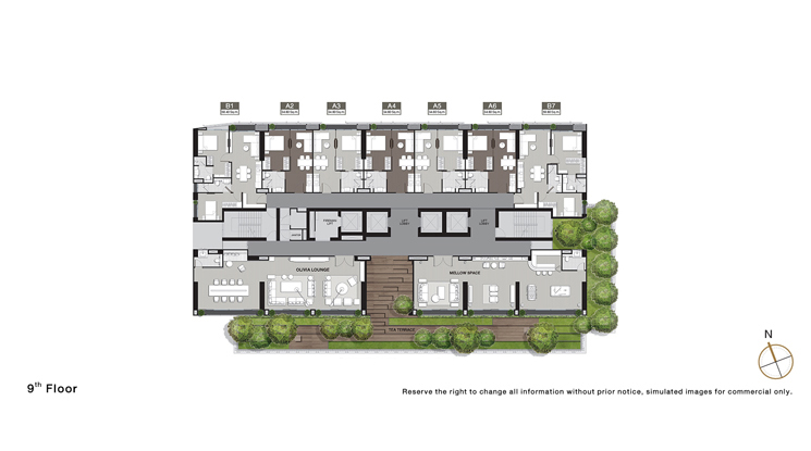  2 br Condominium for rent and sale in Sukhumvit ,Bangkok BTS Phrom Phong at Noble State 39 AA44569