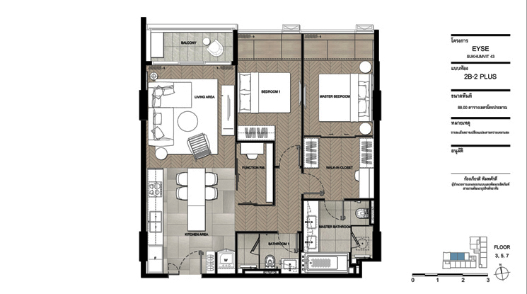  3 br Condominium for rent and sale in Sukhumvit ,Bangkok BTS Punnawithi at Eyse Sukhumvit 43 AA53739