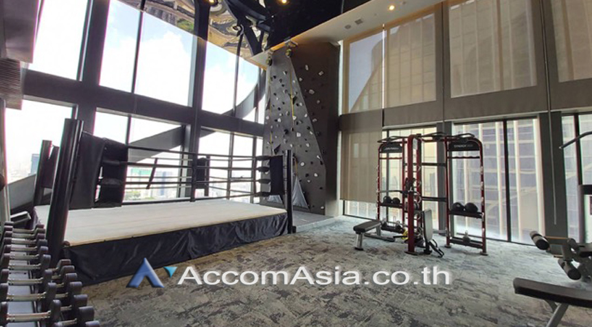  1 br Condominium For Rent in Ratchadaphisek ,Bangkok ARL Makkasan - MRT Phetchaburi - BTS Asok at The Esse At Singha Complex AA40471