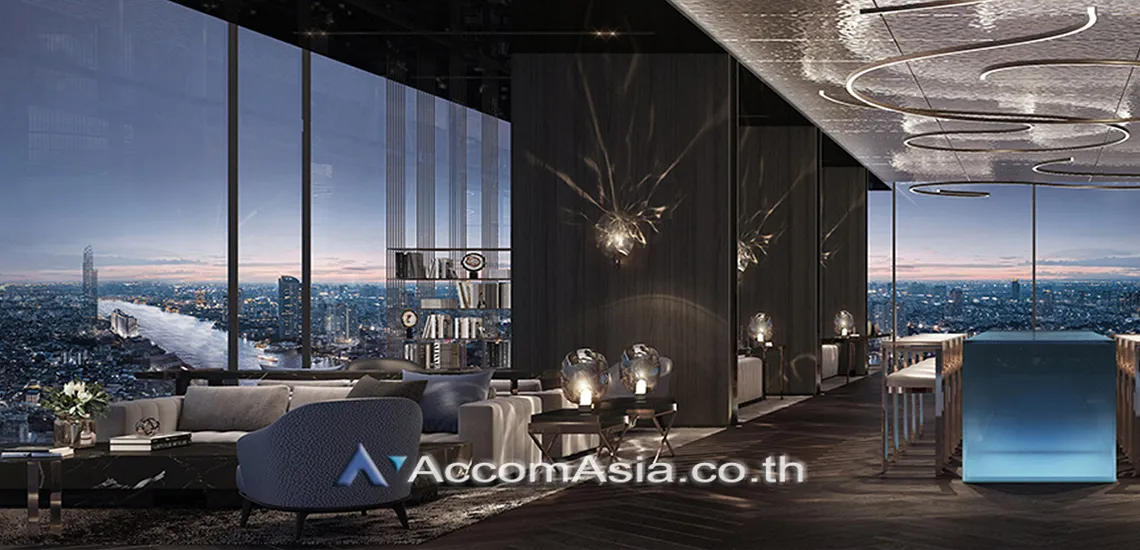  3 br Condominium for rent and sale in Rama 3 ,Bangkok BTS Saphan Taksin at Rhythm Charoenkrung Pavillion AA39694