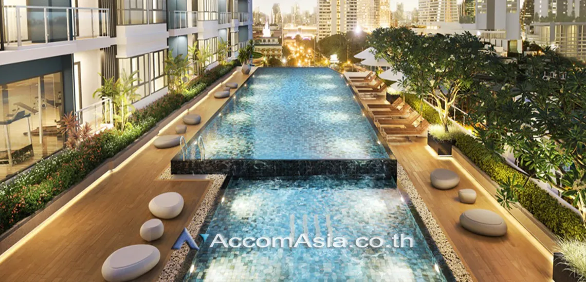  2 br Condominium for rent and sale in Charoen Nakhon ,Bangkok BTS Krung Thon Buri at Supalai Premier Charoen Nakhon AA39838