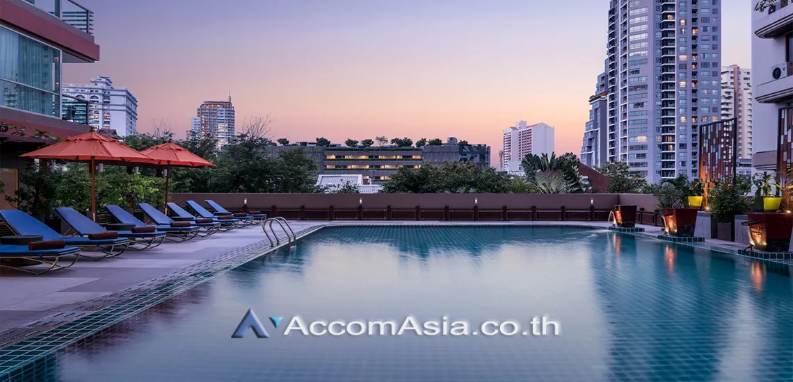  1  1 br Apartment For Rent in Sukhumvit ,Bangkok BTS Phrom Phong at Luxury service Apartment AA30976