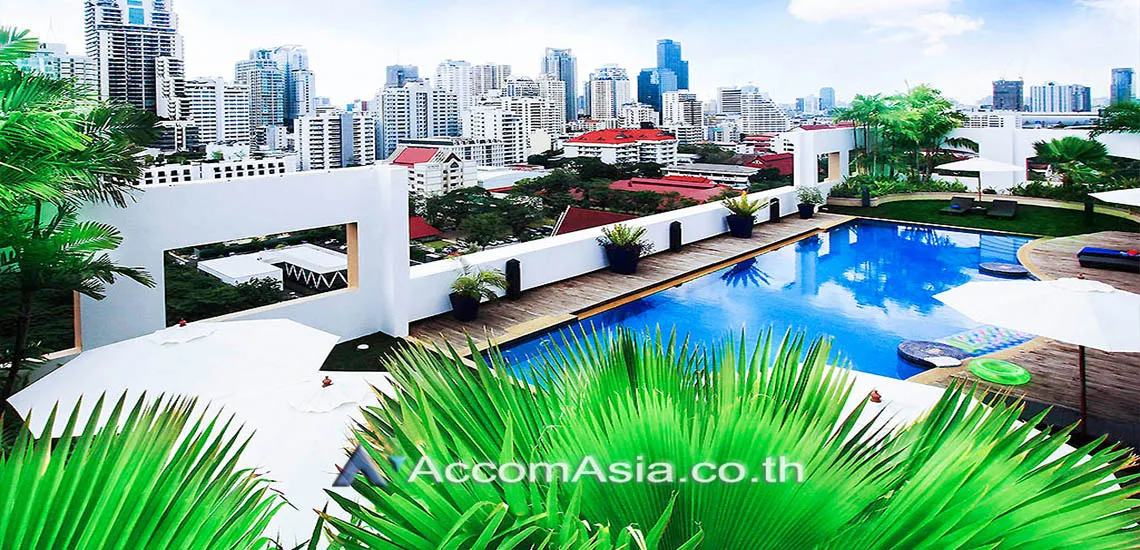  1 br Apartment For Rent in Sukhumvit ,Bangkok BTS Asok at Service Apartment in Asoke AA31085