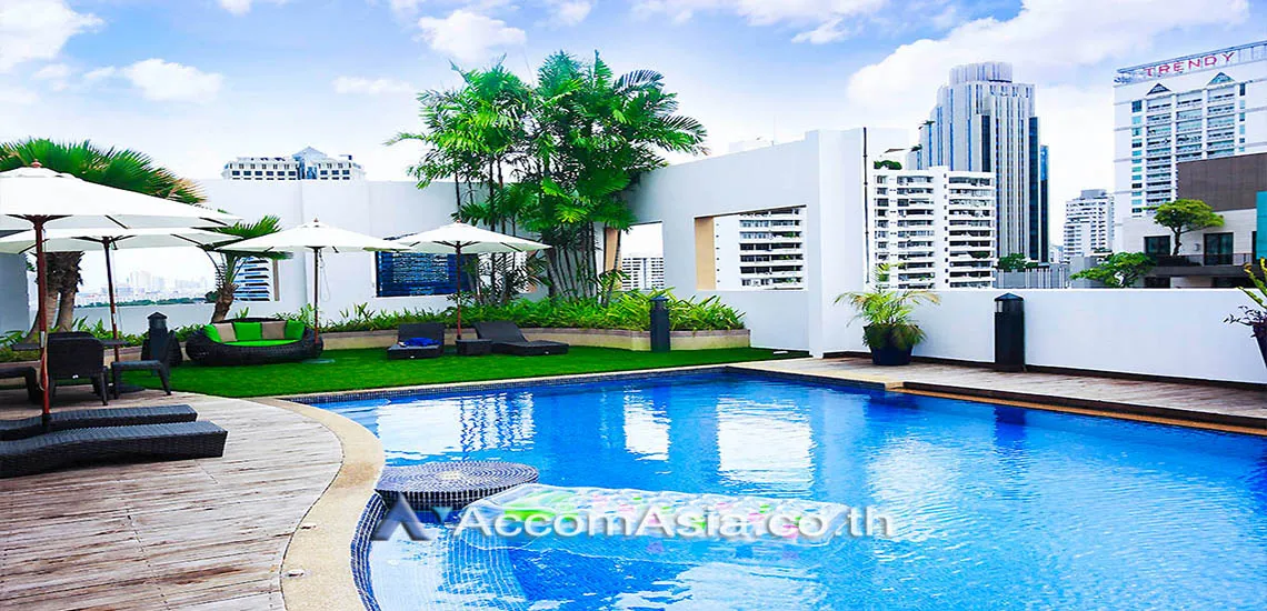 1 br Apartment For Rent in Sukhumvit ,Bangkok BTS Asok at Service Apartment in Asoke AA31085