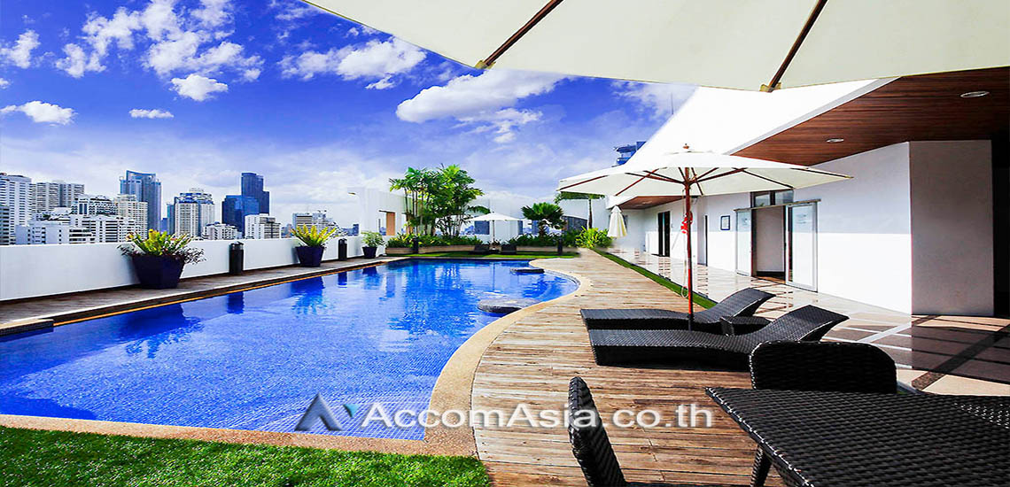  1 br Apartment For Rent in Sukhumvit ,Bangkok BTS Asok at Service Apartment in Asoke AA31088