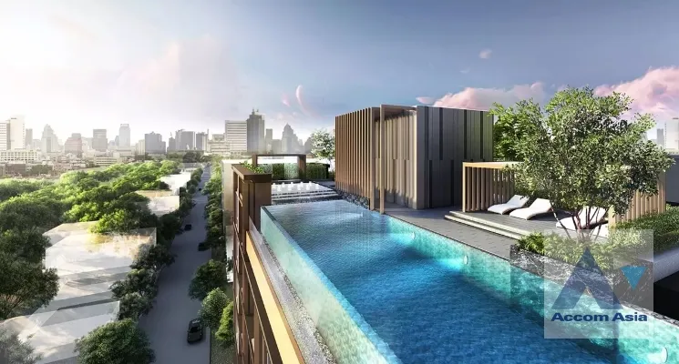  1 br Condominium for rent and sale in Ratchadaphisek ,Bangkok ARL Makkasan - MRT Phetchaburi at LLOYD Soonvijai-Thonglor AA40455