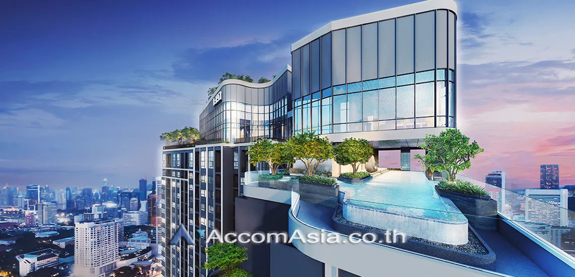  1 br Condominium For Rent in Silom ,Bangkok BTS Sala Daeng - MRT Sam Yan at Ideo Chula Samyan AA40025