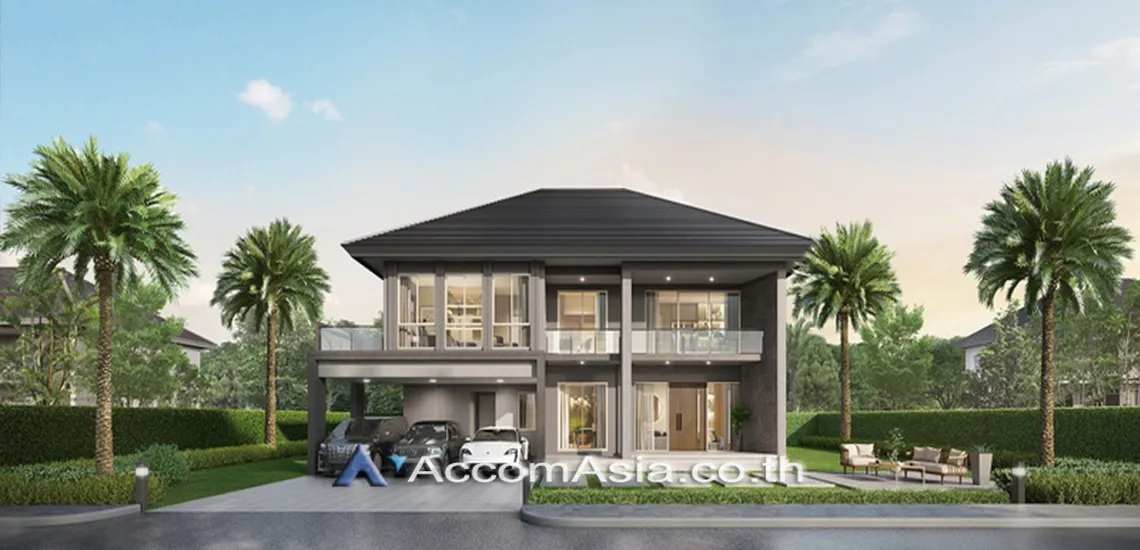  4 br House For Rent in Pattanakarn ,Bangkok ARL Ban Thap Chang at The Palm Bangna Wongwaen AA36974
