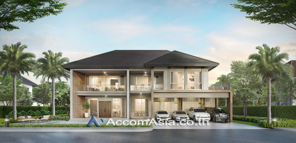  4 br House For Rent in Pattanakarn ,Bangkok ARL Ban Thap Chang at The Palm Bangna Wongwaen AA36974