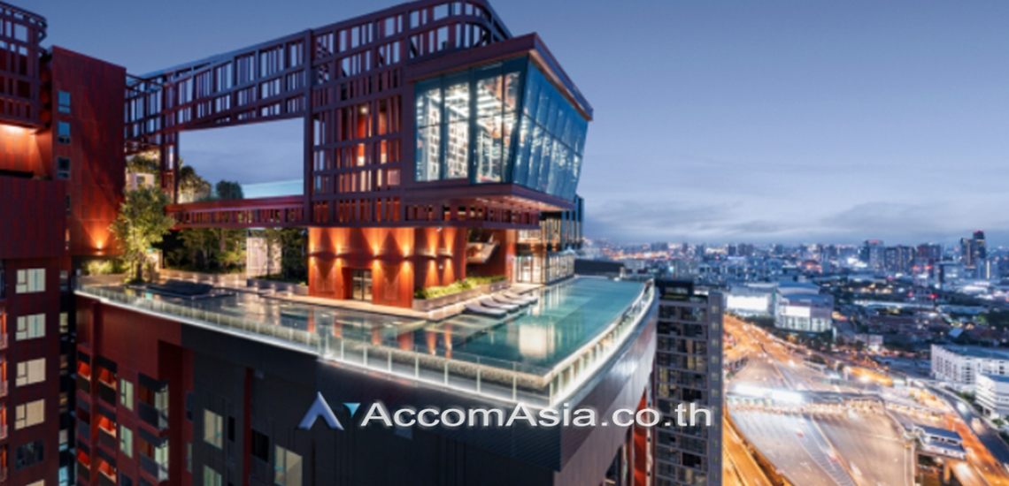  1 br Condominium For Rent in Phaholyothin ,Bangkok ARL Makkasan - MRT Rama 9 at Life Asoke Hype AA32457