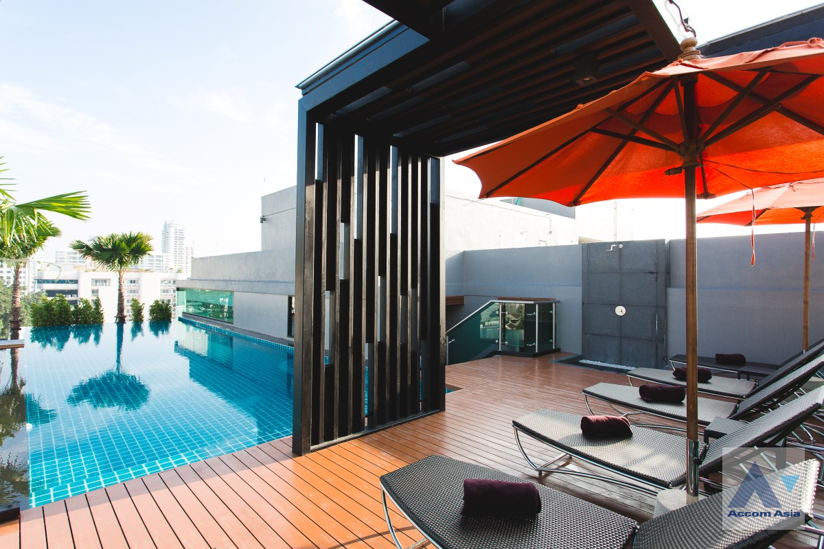  1  1 br Apartment For Rent in Sukhumvit ,Bangkok BTS Thong Lo at Luxury style building with city view AA39371