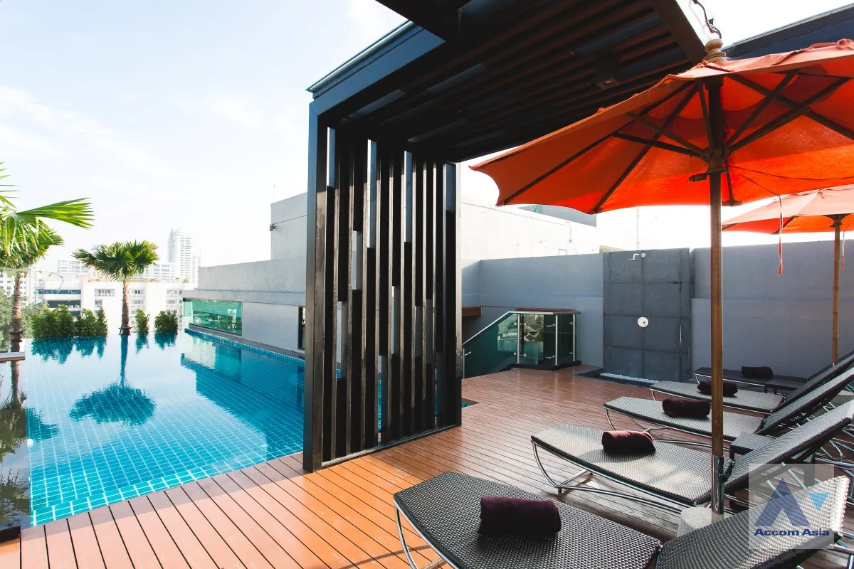  1  1 br Apartment For Rent in Sukhumvit ,Bangkok BTS Thong Lo at Luxury style building with city view AA39371
