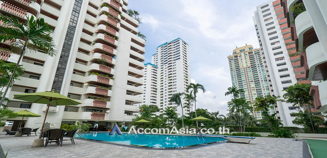  2 br Apartment For Rent in Sukhumvit ,Bangkok BTS Asok - MRT Sukhumvit at Perfect for family 1412289