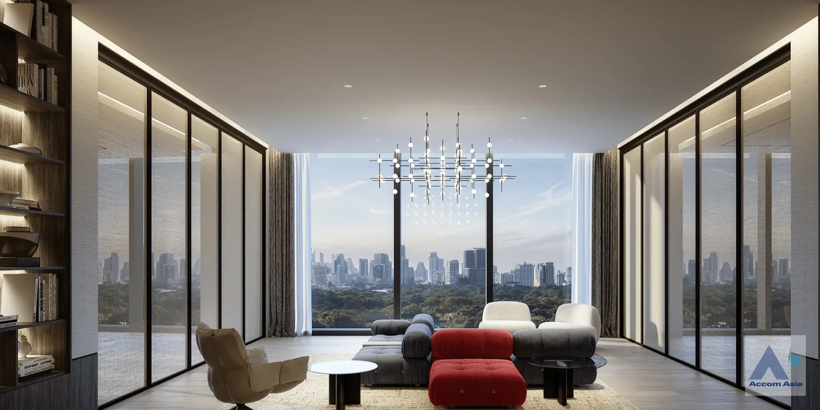  2 br Condominium for rent and sale in Ploenchit ,Bangkok MRT Lumphini at EI8HTEEN SEVEN AA46427