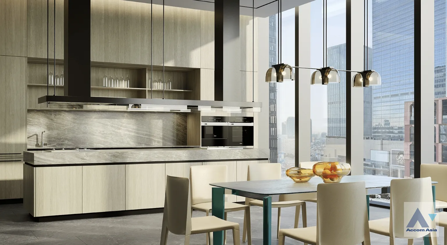  2 br Condominium For Rent in Ploenchit ,Bangkok MRT Lumphini at EI8HTEEN SEVEN AA46530