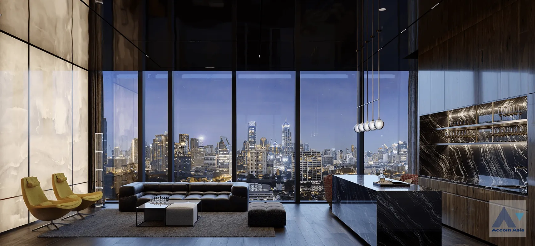  2 br Condominium For Rent in Ploenchit ,Bangkok MRT Lumphini at EI8HTEEN SEVEN AA46530