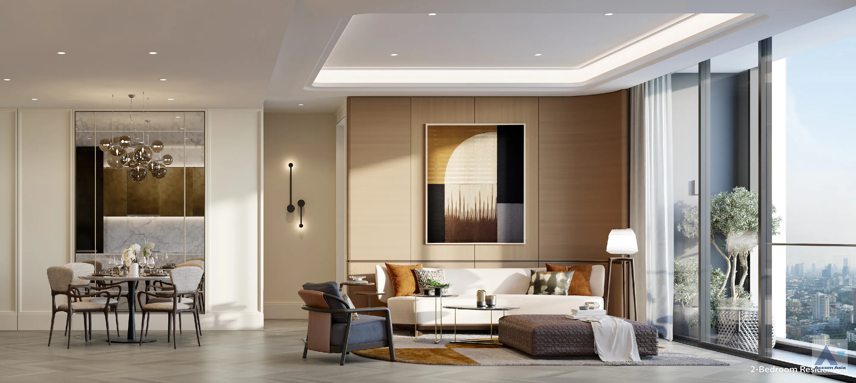  3 br Condominium For Rent in Ploenchit ,Bangkok MRT Lumphini at ONE89 wireless AA46490