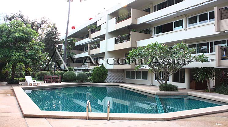  3 br Apartment For Rent in Sathorn ,Bangkok BTS Chong Nonsi at Low rise residence 1000303