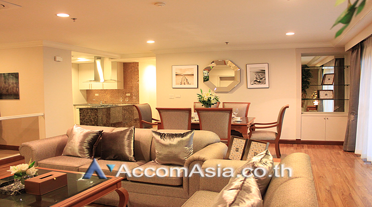  1  3 br Apartment For Rent in Sukhumvit ,Bangkok BTS Asok - MRT Sukhumvit at Perfect Apartment for Big Family, Prime Location Near Main Street 1410886