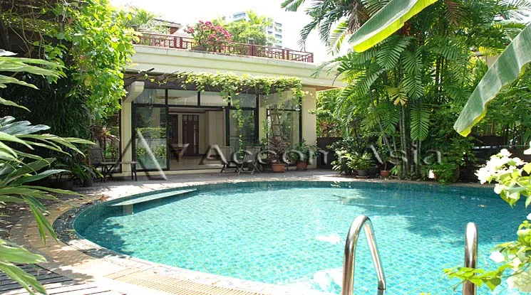 unitHome Office, Private Swimming Pool |  5 Bedrooms  House For Rent & Sale in Sathorn, Bangkok  near MRT Lumphini (1910952)