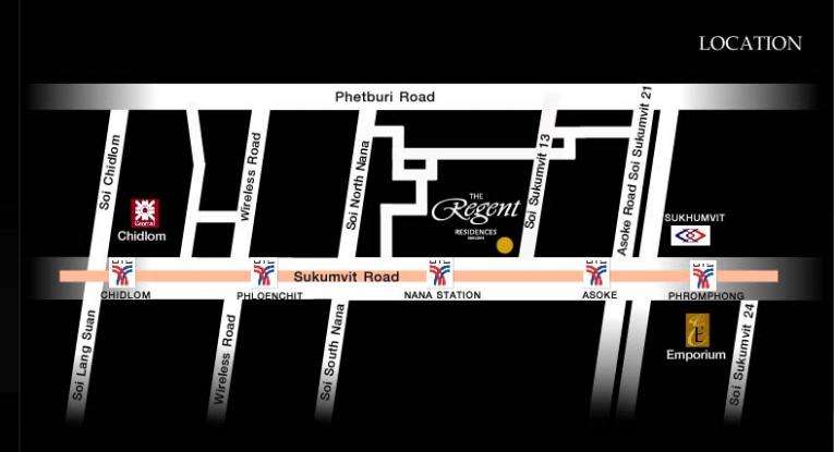 5  2 br Condominium For Sale in Sukhumvit ,Bangkok BTS Nana at The Regent Residence 1511936