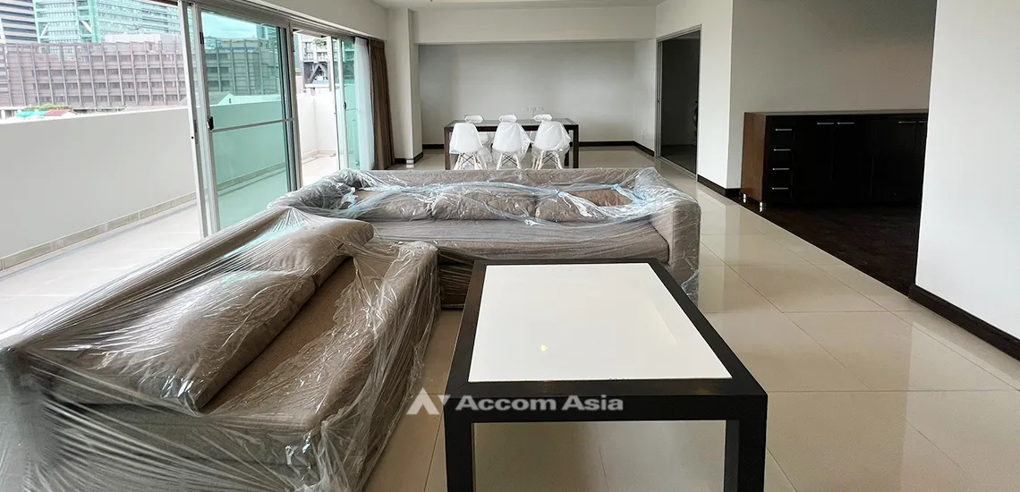 unitPet friendly |  3 Bedrooms  Apartment For Rent in Sathorn, Bangkok  near MRT Lumphini - BTS Chong Nonsi (1412171)