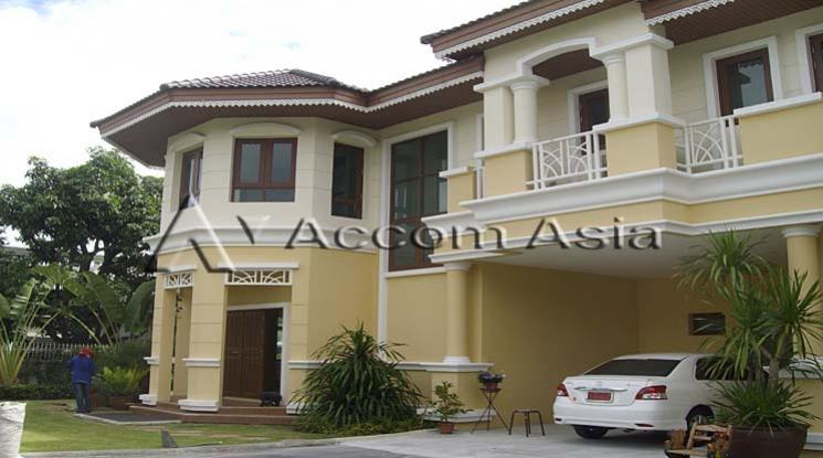  2  4 br House For Rent in Ratchadaphisek ,Bangkok  at Peaceful Compound 1812605