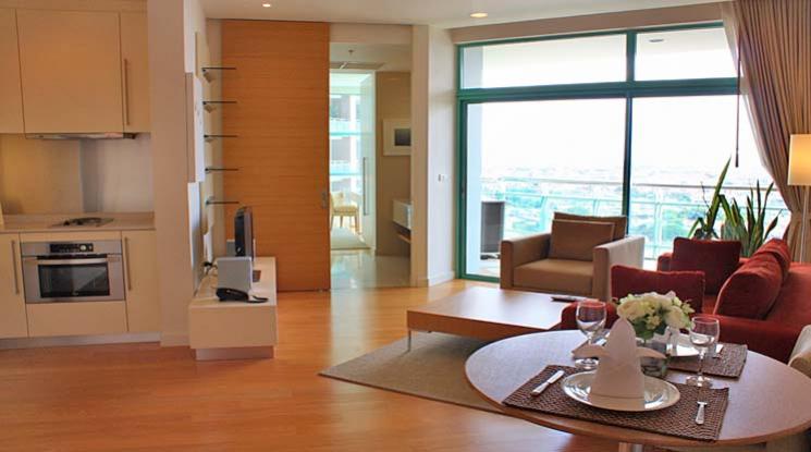  2  1 br Apartment For Rent in Charoen Nakhon ,Bangkok BTS Saphan Taksin at Captivating Riverside Charm 1412819