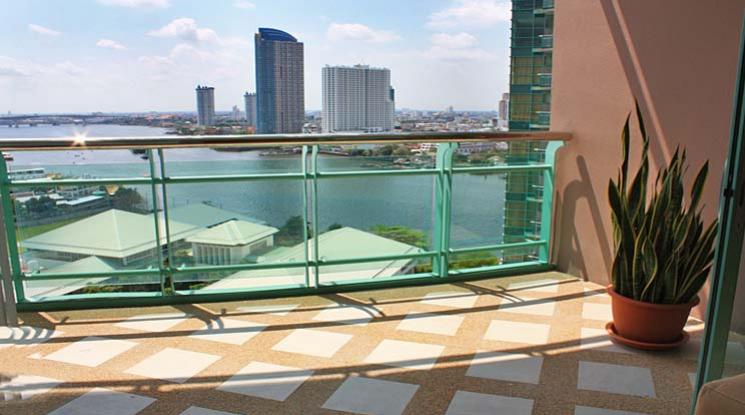  2  1 br Apartment For Rent in Charoen Nakhon ,Bangkok BTS Saphan Taksin at Captivating Riverside Charm 1412820