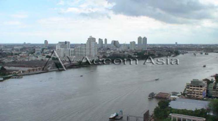  2  2 br Condominium For Rent in Charoen Nakhon ,Bangkok BTS Saphan Taksin at Supalai River Place 1513627