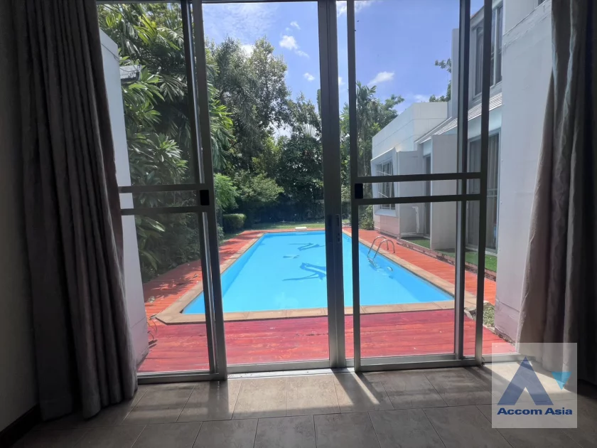 unitPartly Furnished, Private Swimming Pool, Pet friendly |  4 Bedrooms  House For Rent in New Phetchaburi, Bangkok  (1714185)
