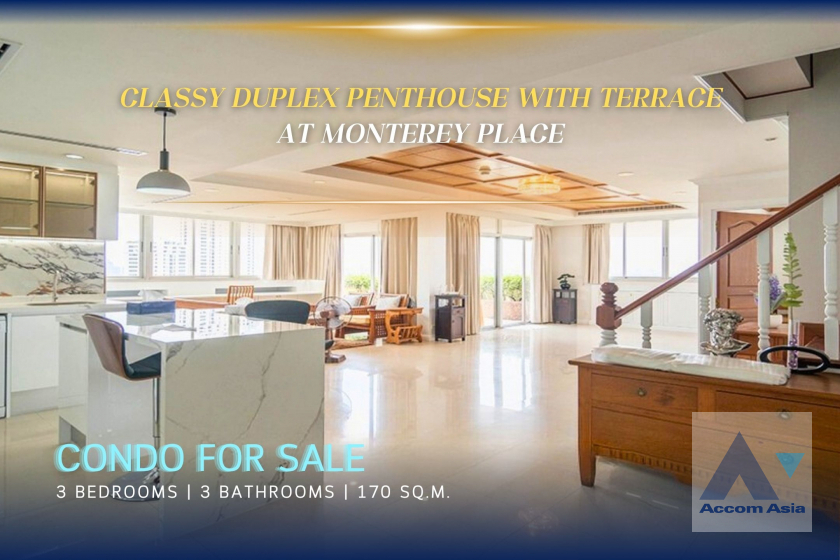  2  3 br Condominium for rent and sale in Sukhumvit ,Bangkok MRT Queen Sirikit National Convention Center at Monterey Place 1515905