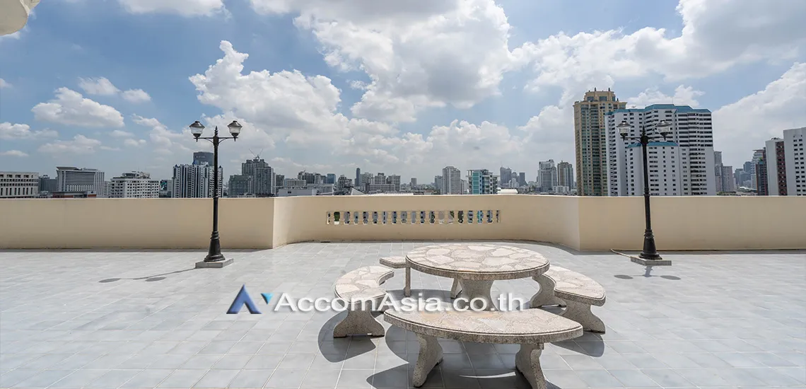 unitHuge Terrace, Pet friendly |  4 Bedrooms  Apartment For Rent in Sukhumvit, Bangkok  near BTS Asok - MRT Sukhumvit (1418358)