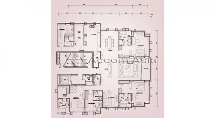 6  4 br Apartment For Rent in Sukhumvit ,Bangkok BTS Thong Lo at The Modern dwelling 1418840