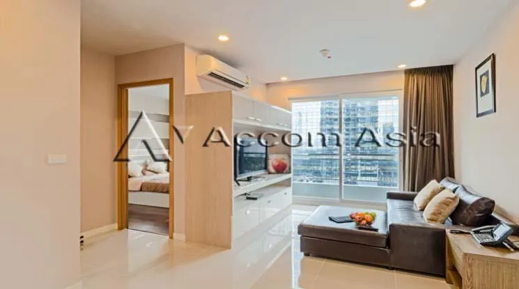 unit 1 Bedroom  Condominium For Rent in New Phetchaburi, Bangkok  near MRT Phetchaburi (1519523)