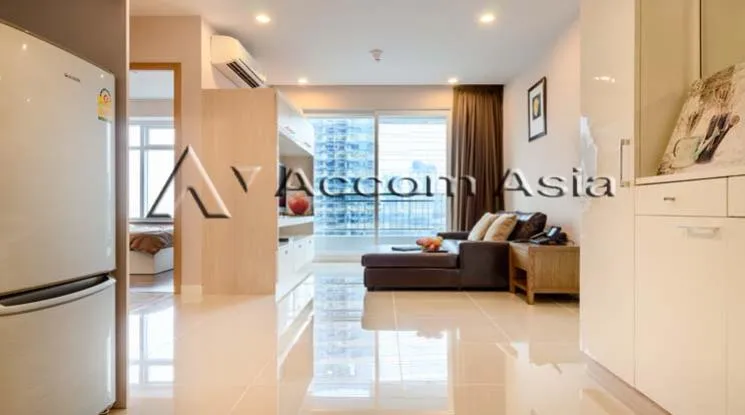 unit 1 Bedroom  Condominium For Rent in New Phetchaburi, Bangkok  near MRT Phetchaburi (1519523)